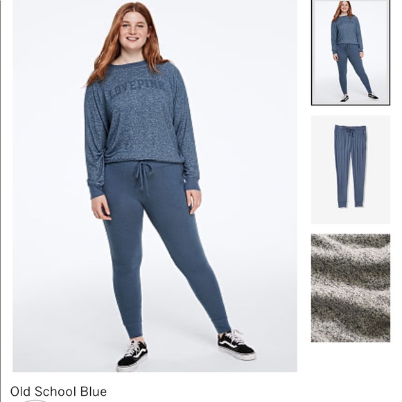 pink sweatshirt and pants